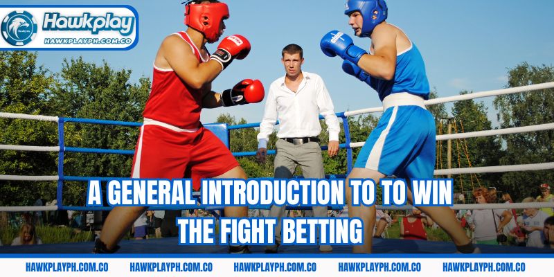 A general introduction to To Win the Fight betting